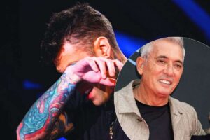 Il papà di Fedez alla prima dei The Ferragnez