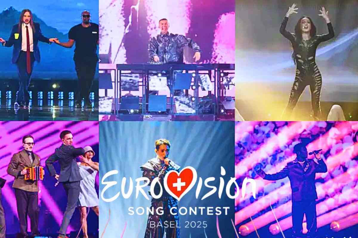 Alcuni dei finalisti dell'Eurovision 2025