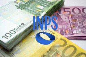 Soldi e logo INPS