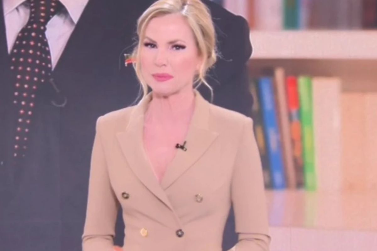 le lacrime di federica panicucci in tv