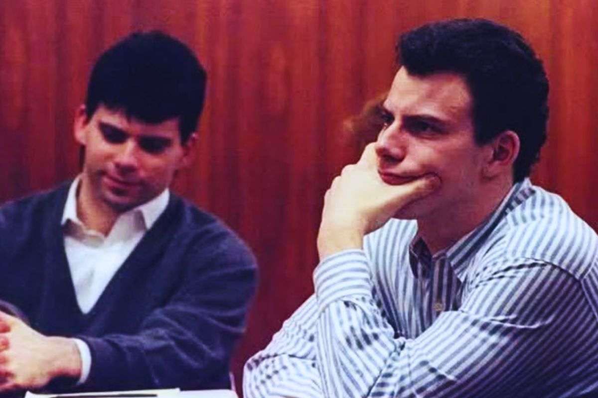 I fratelli Menendez all'epoca dell'arresto