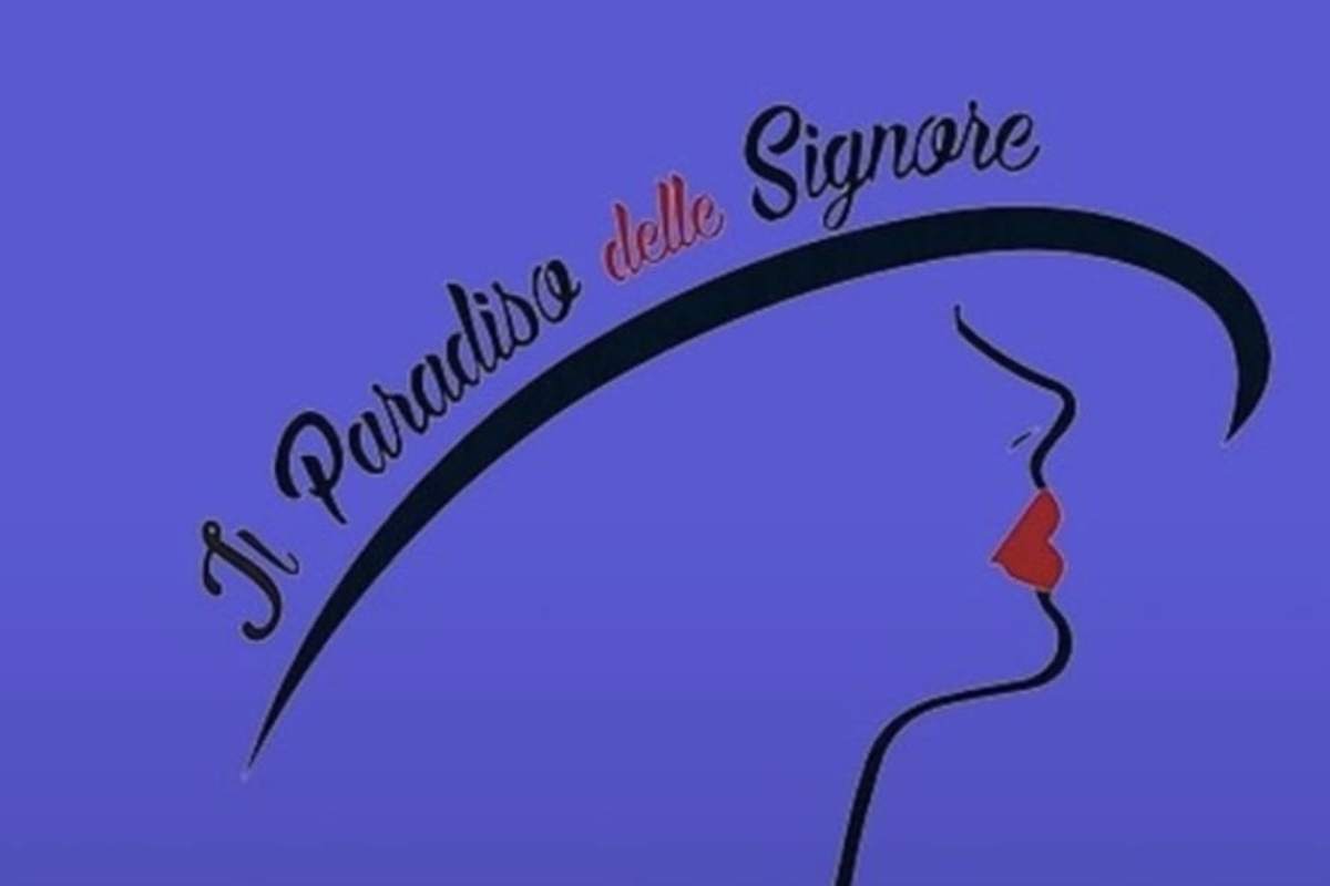 Scritta "IL Paradiso delle Signore"
