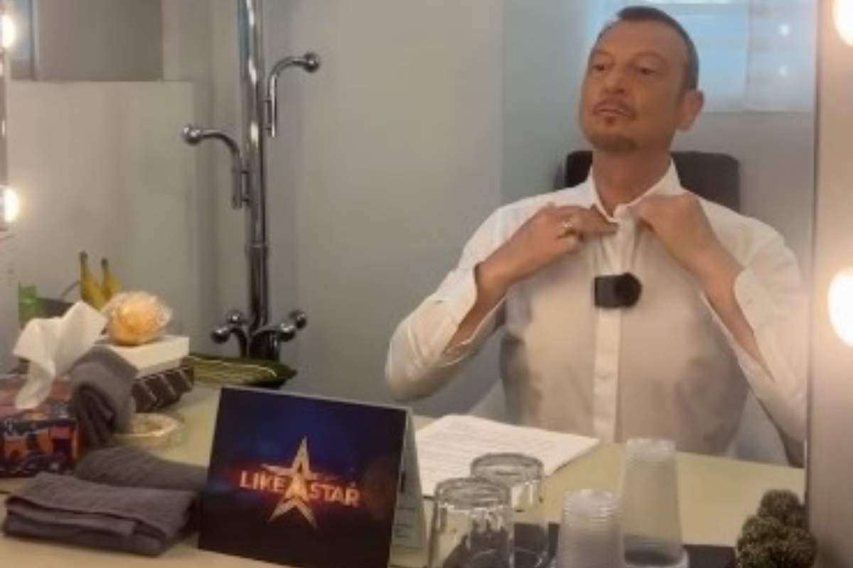 Il presentatore Amadeus