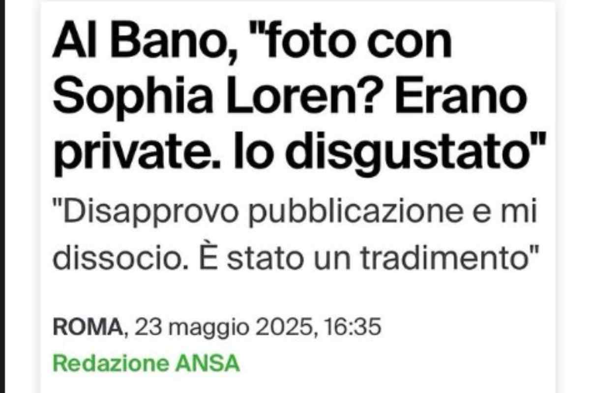 Lo Sfogo di Al Bano
