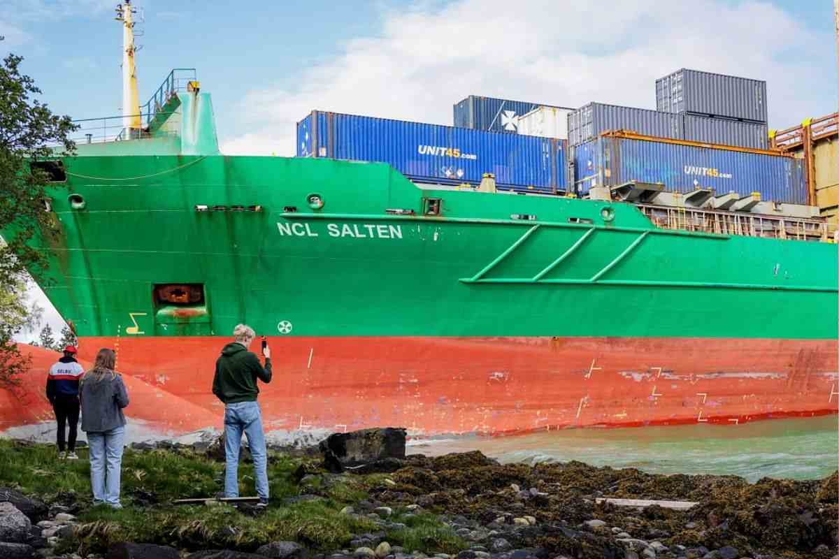 Nave cargo in Norvegia