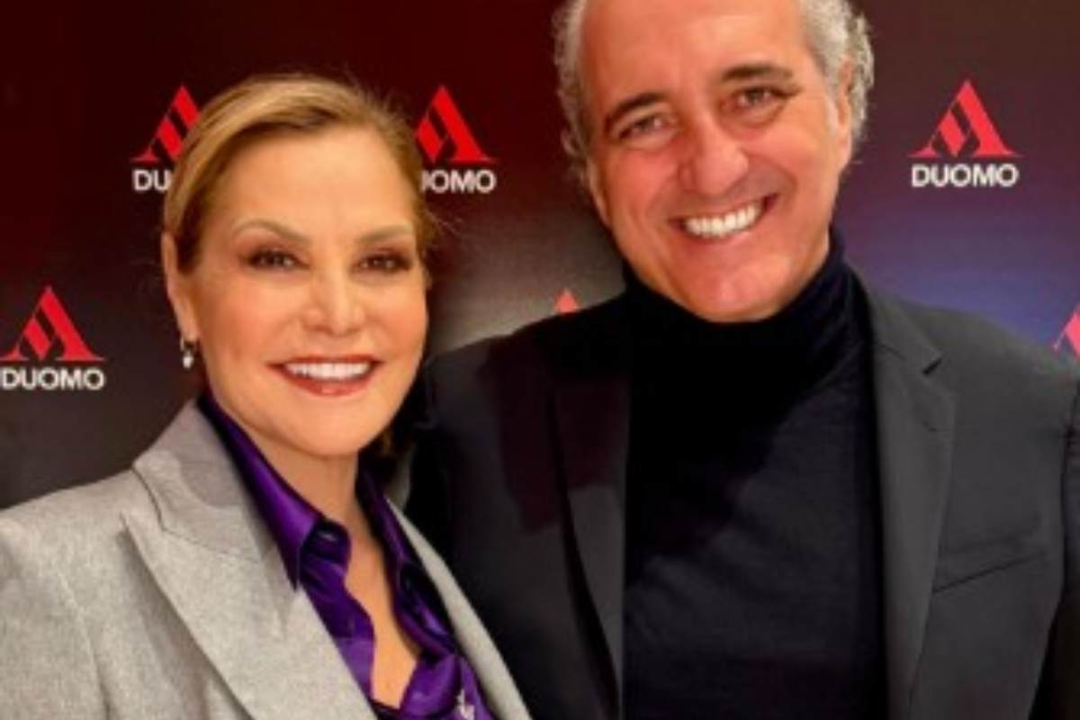 Simona Ventura e Giovanni Terzi