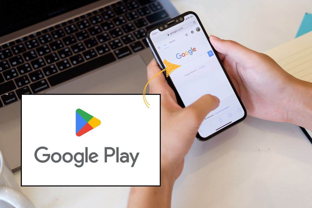 Utente naviga su Google