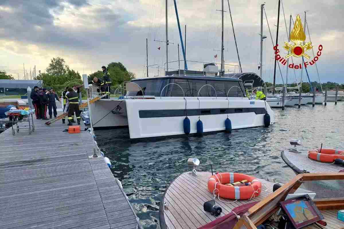 barca su cui era Anna Chiti