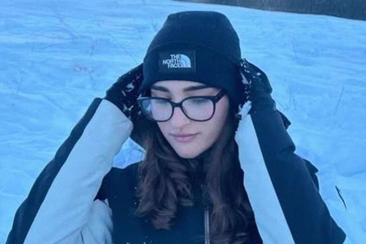 anna chiti in una foto sulla neve
