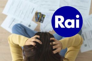 bollette e nel cerchio logo rai