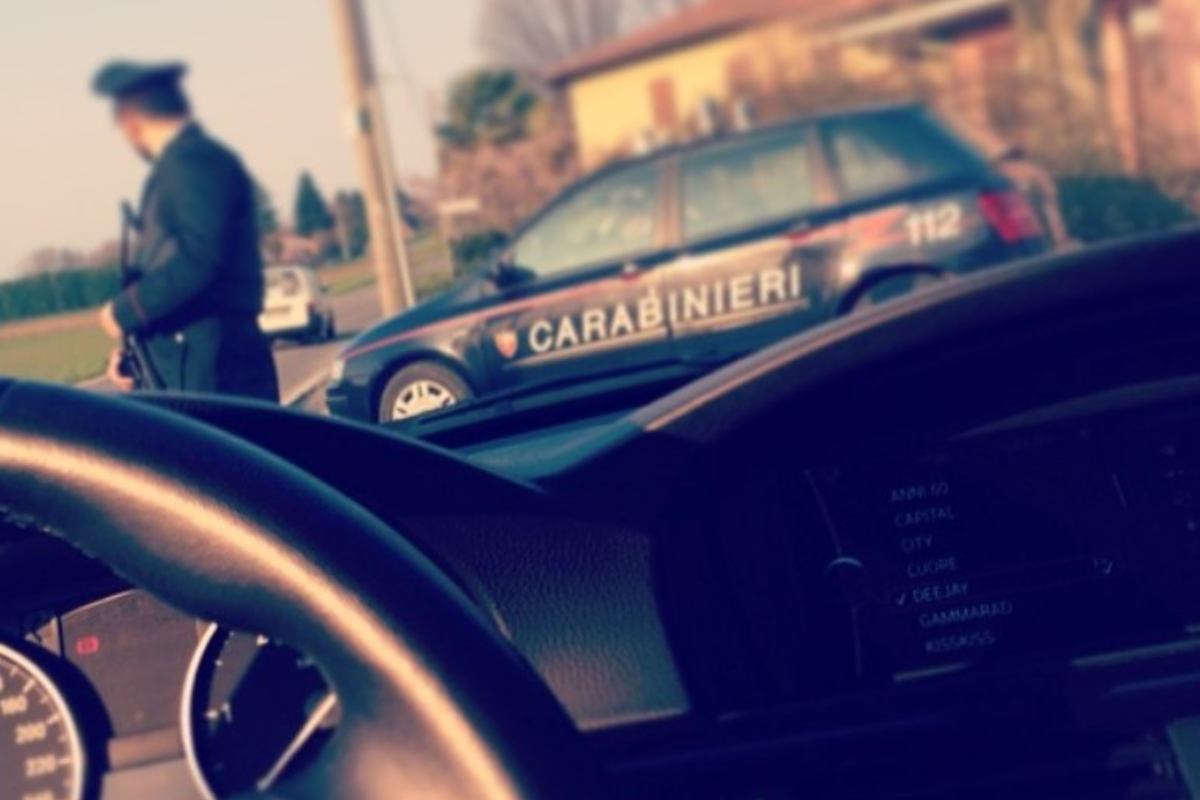 posto di blocco Carabinieri