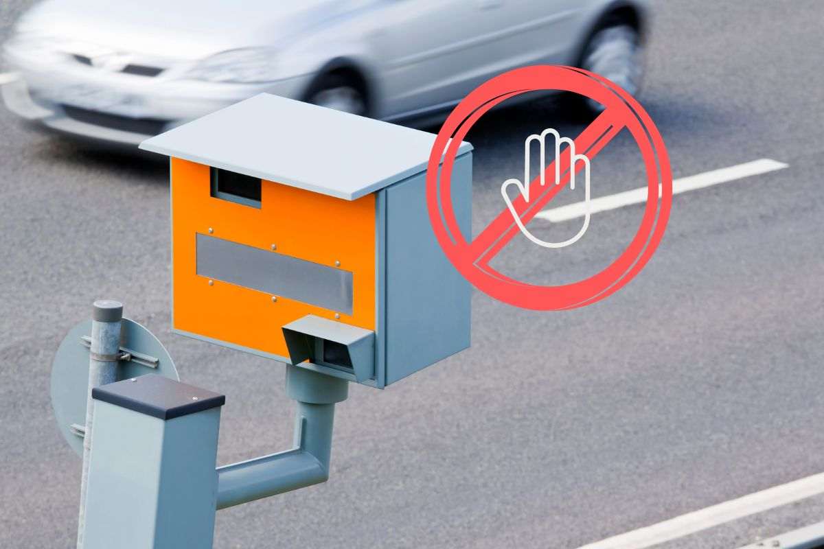 Autovelox installato in strada