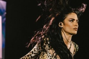 Elodie sul palco