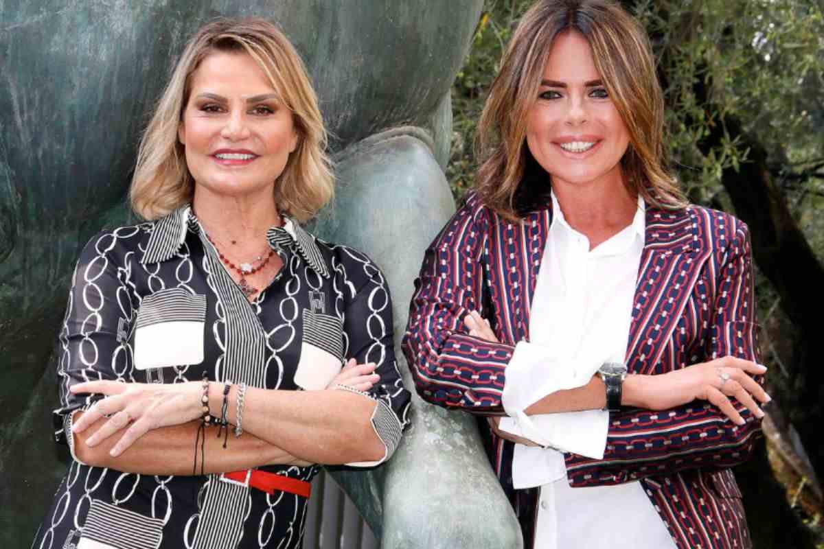 Simona Ventura e Paola Perego
