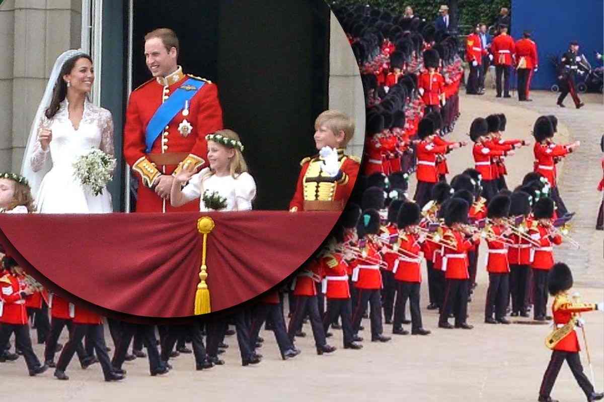 William a Kate alla parata per il Re