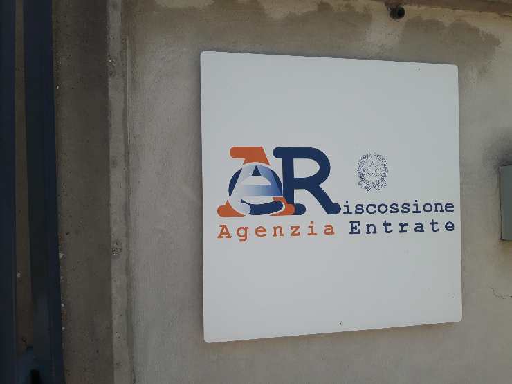 Esterno della sede centrale dell'Agenzia delle entrate-Riscossione, Roma.
