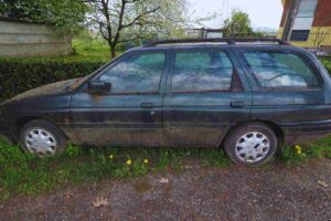 auto abbandonata