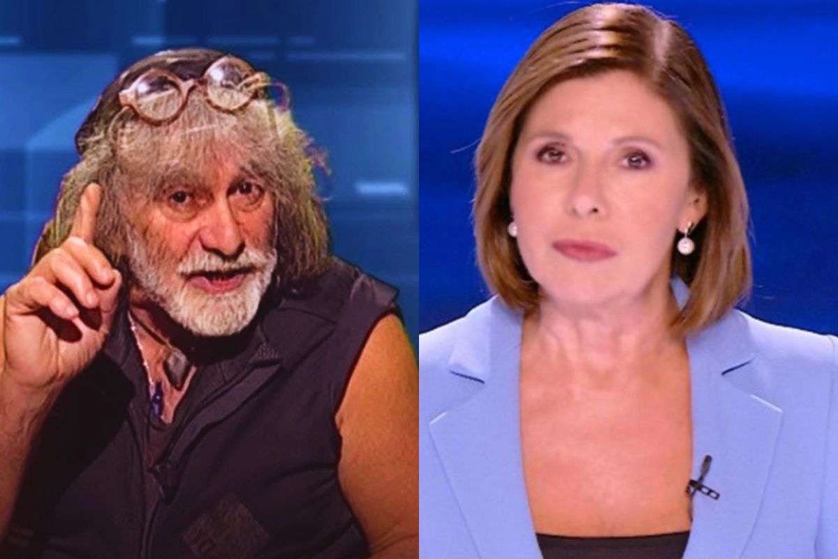 Mauro Corona si confronta con Bianca Berlinguer