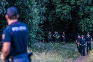 sopralluogo delle forze dell'ordine a villa pamphili
