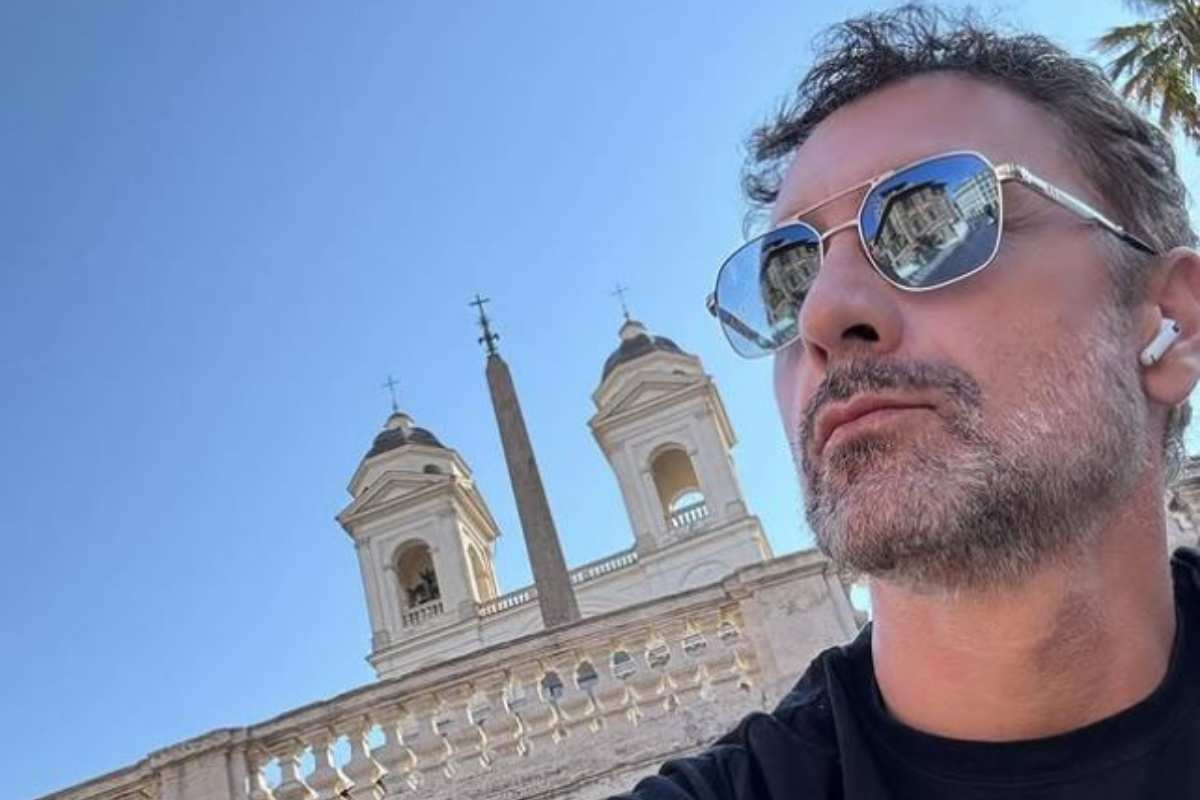 roul bova in un selfie