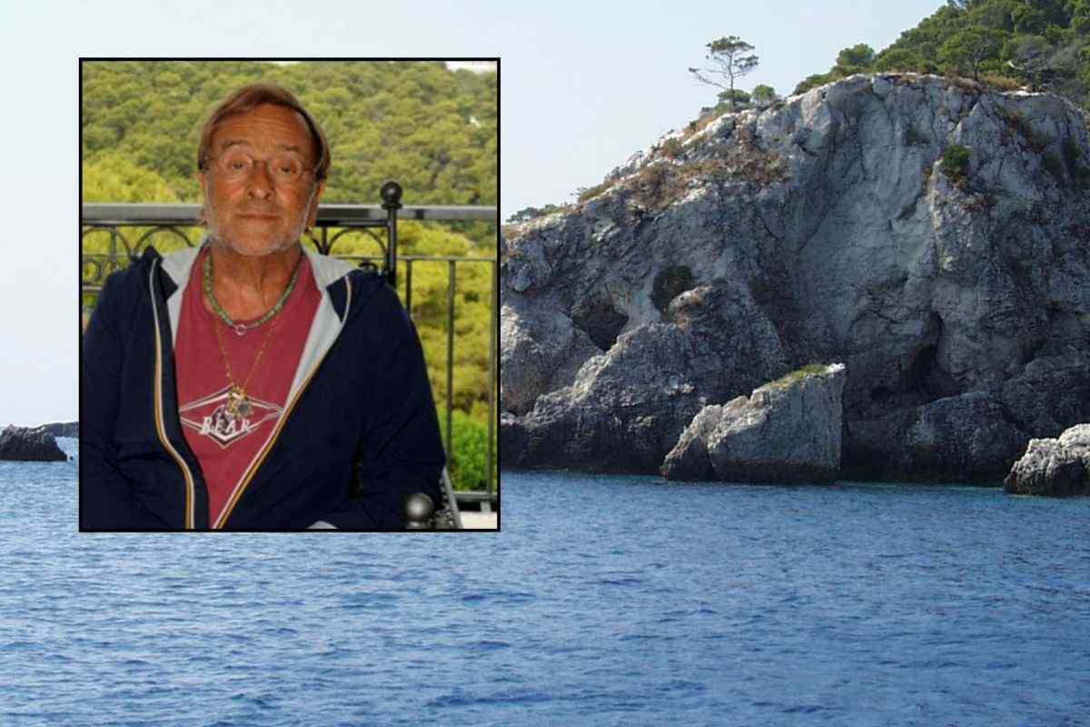 Costa dove affaccia la ex villa di Lucio Dalla