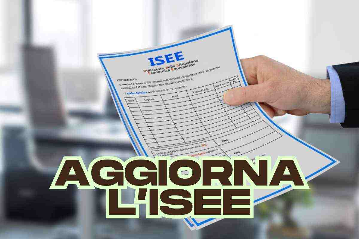 aggiornare l'ISEE