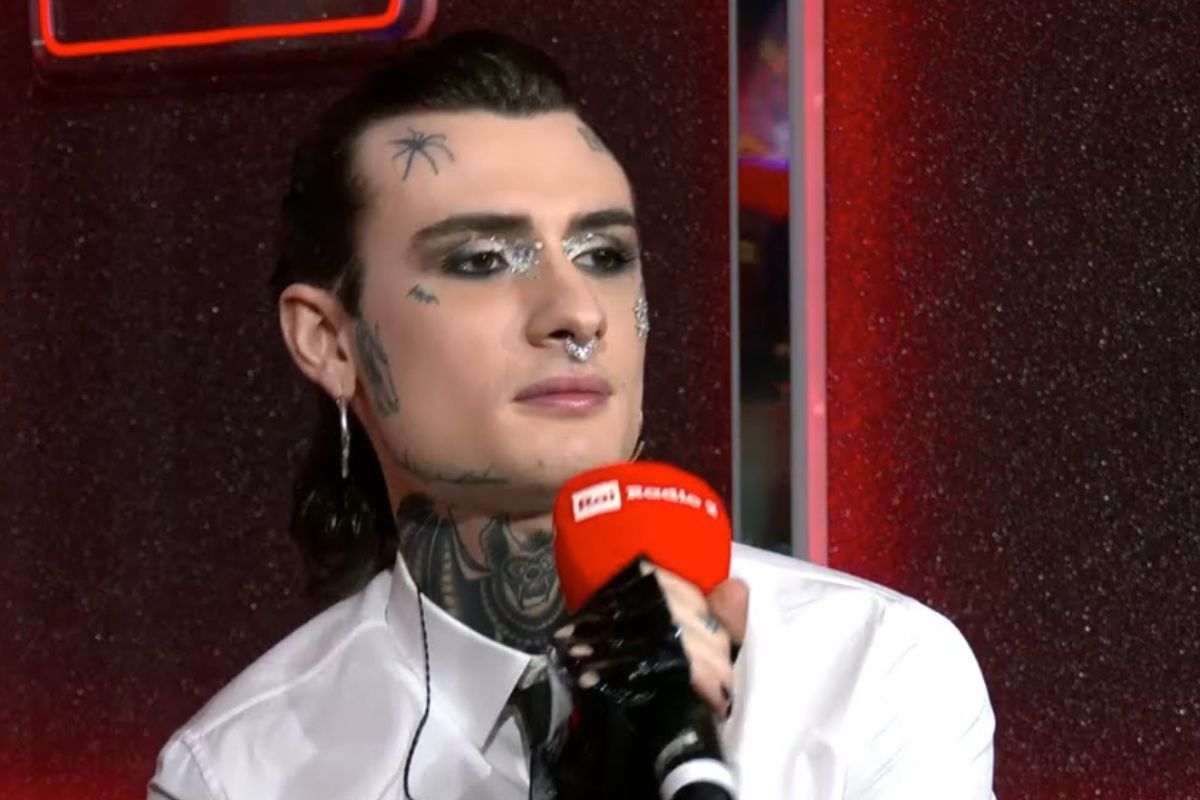 Il cantante Rosa Chemical