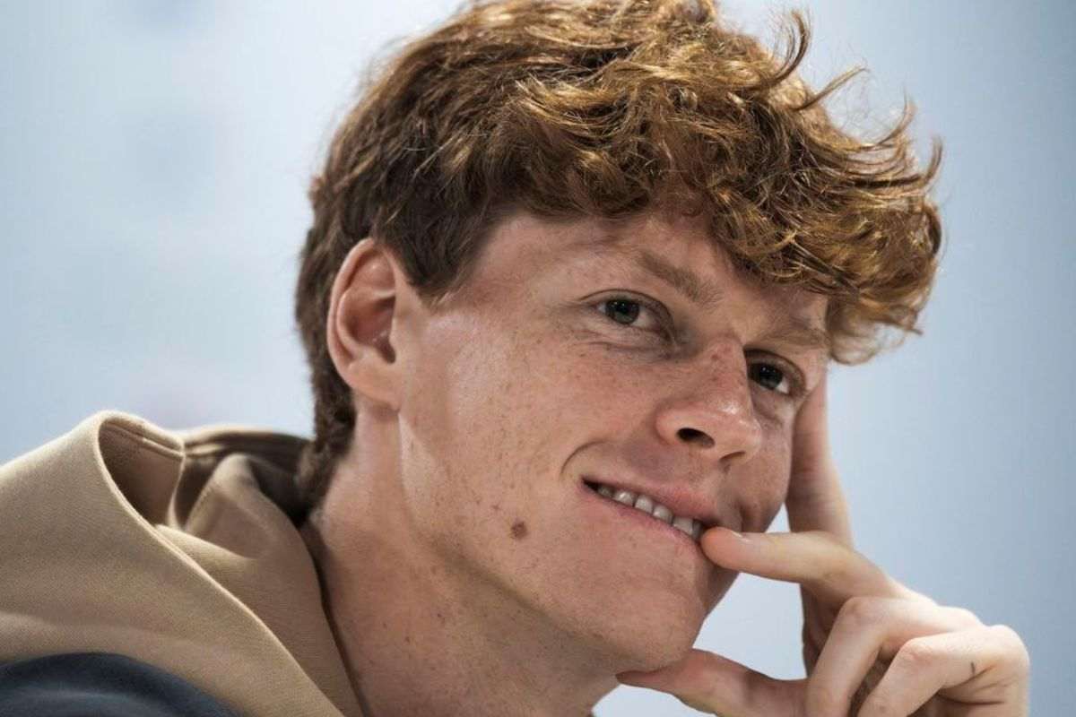 Il tennista azzurro Jannik Sinner