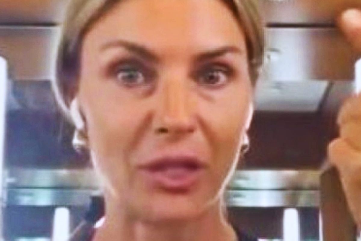 Lo sfogo di Martina Colombari in palestra