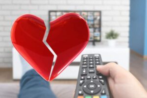 cambia canale e cuore rotto